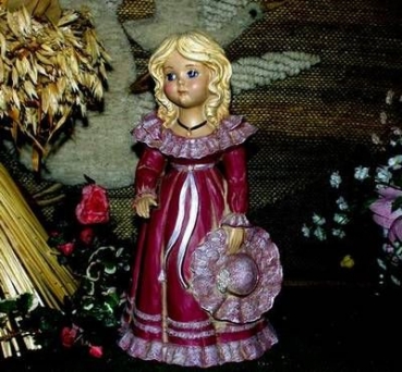 Mädchen - Spring Romance - groß - 38 cm hoch - Schrühware