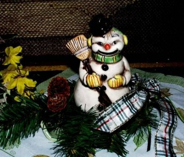 ALBERTAS-Gießform - Schneemann – 12 cm hoch