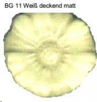 Butterfly-Glasur - 100 ml - BG-11 – weiß deckend matt