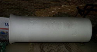 Zeitungsrolle / Zeitungshalter - 39 x 12 cm - Schrühware