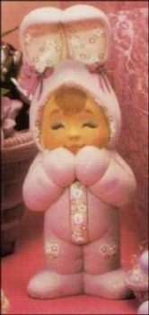 DONAS-Gießform – Sweet Tot Ears Bunny – Ohren hoch – 20 cm hoch - USA