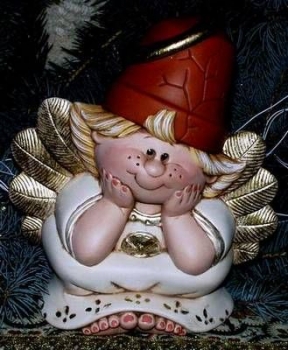 DONAS-Gießform - neu - Crackpot-Engel - groß - 22,5 cm hoch - USA