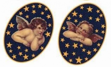 Decal - Celestial Angels - 3,75 x 5 cm 2er-Satz