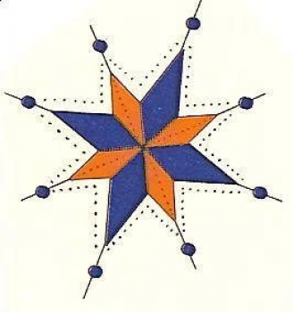 Decal – Kompass - 4 cm - DISC