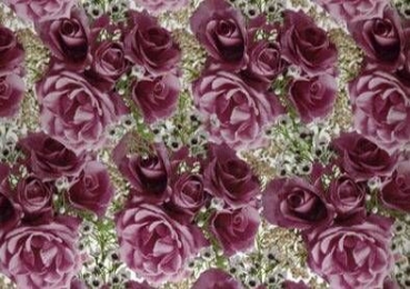 Decal - Purple Rose Chintz