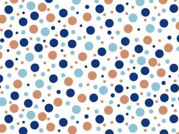 Decal - LBLUE MULTI POLKADOTS CHINTZ