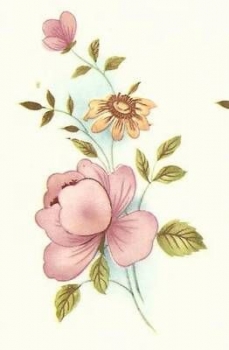 Decal - Blumen - 6 x 3 cm