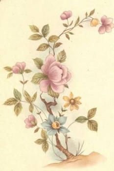Decal - Blumen - 20 x 14 cm