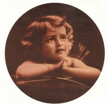 Decal - CUPID AT REST 100MM