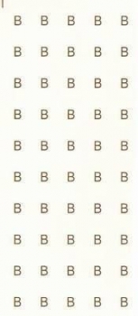 Decal - MINIATURE ALPHABET – "B"