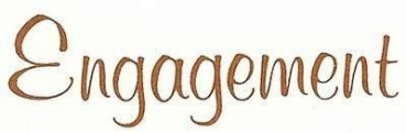 Decal - ENGAGEMENT - 45 mm