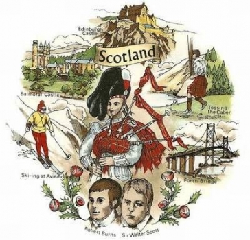 Decal - SCOTLAND – 100mm