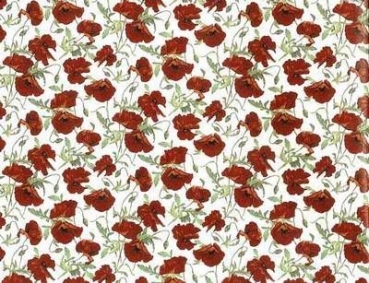 Decal - Field Poppy Chintz