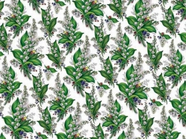 Decal - LILY OF THE VALLEY CHINTZ