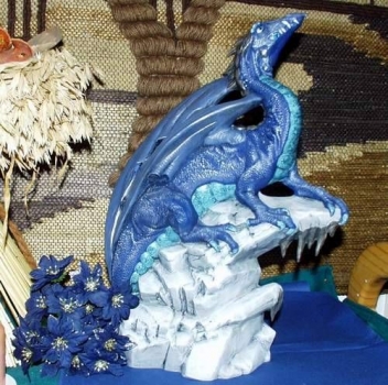 DocHolliday-Gießform - neu – Eisdrache – 40 cm hoch – USA