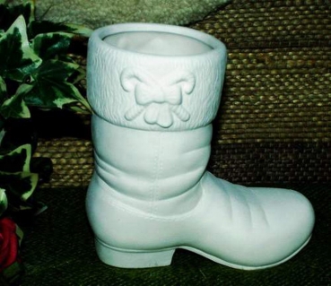 Nikolausstiefel – 14 x 14 cm -  Schrühware