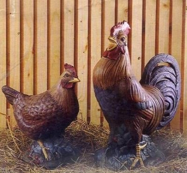 Hahn und Henne von DUNCAN - Schrühware