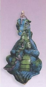 Regaldrache – 23,5 cm hoch – Schrühware