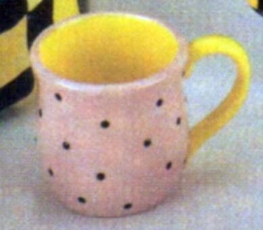 Kaffeetasse / Kaffeebecher – 10,2 cm hoch – Schrühware