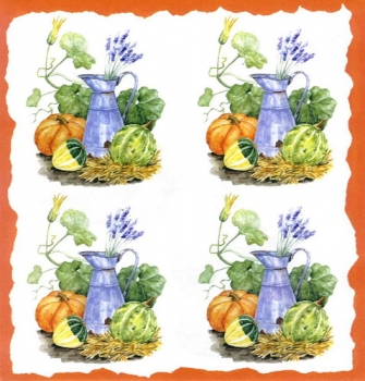 10 Bögen je 17 x 37,5 cm - VLOEI-Dekormotiv 07 - Provence