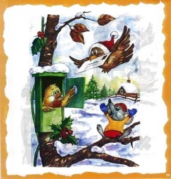 10 Bögen je 17 x 37,5 cm - VLOEI-Dekormotiv 24 – Weihnachtsgrüße
