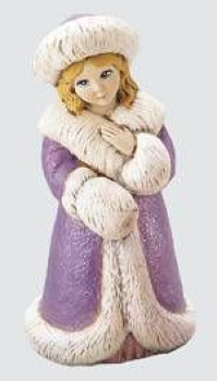 GARE–Gießform – gebraucht – Romantische Winterfigur – klein - 23 cm hoch – Neuwert 80 € - RARITÄT – nicht mehr im Handel – noch schöne Form