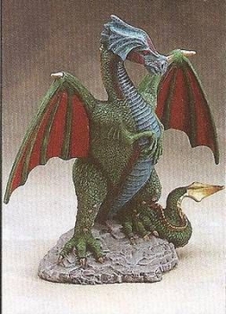 Drache – Nidhoggr – 28 cm hoch – Schrühware