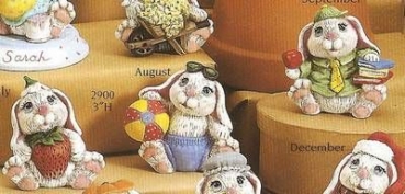 3 Kalenderhasen - Juli bis September - Schrühware