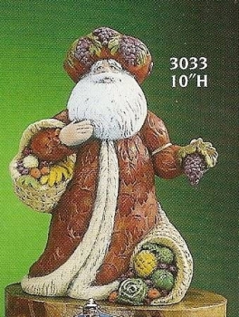 Fruit & Vegetable Santa – Schrühware