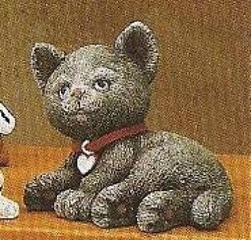 Katze liegend – Schrühware