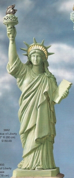 Statue of Liberty - Freiheitsstatue – 67 cm hoch – Schrühware