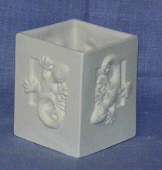 Gecco - Stiftebox - Behälter – 10 cm hoch – Schrühware