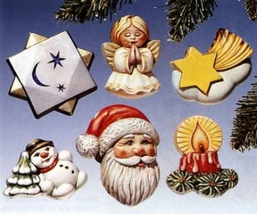 Giessform - Weihnachtsdeko I