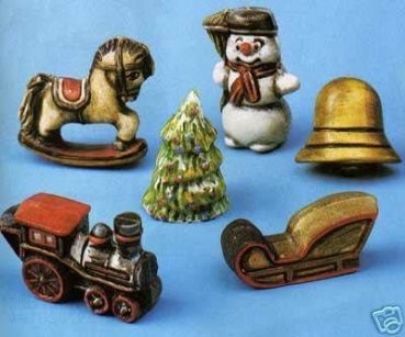 Giessform – 3-D-Weihnachtsanhänger