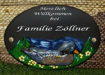 CARINA–Gießform – gebraucht – Türschild - Platte - Größe – 19 x 12 cm – zum Gießen oder Eindrücken – Neuwert 27 € - noch gute offene Form