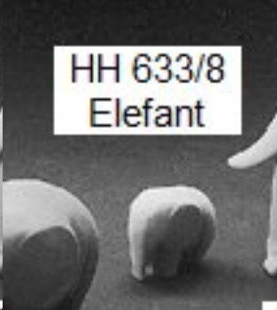 Gießform – neu – Elefant – 8 cm lang – Made in Germany