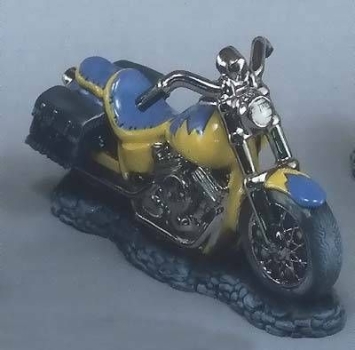 Motorrad – mittel – 17,5 cm lang – Schrühware