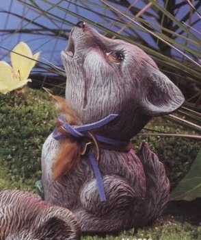 Fuchsbaby – 14,5 cm hoch – Schrühware
