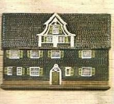 Gießform - Bergisches Schieferhaus - 23 x 16 cm
