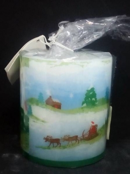 Windlicht / Kerze - Lapland – Landschaft