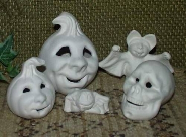 MAYCO–Gießform – neu – Halloween-Figuren im 5er-Set – bis 8 cm hoch