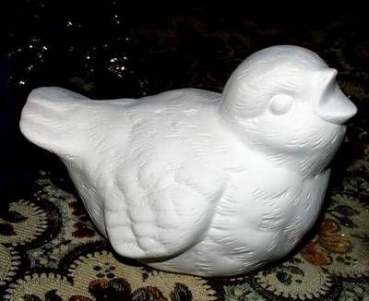 Spatz mit offenen Flügeln – Schrühware