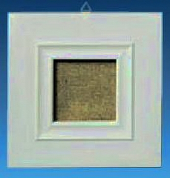 Holz - Bilderrahmen - zum Selbstgestalten - Serviettentechnik - 20,7 x 20,7 cm
