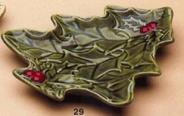 RIVERVIEW-Gießform - neu – Tannenbaum-Schale 17,8 x 19 cm – USA