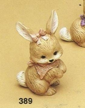 RIVERVIEW-Giessform – gebraucht - Hase mit Tuch Nr. 3 – 11 cm hoch - Neuwert 46 EUR - Abplatzer außen
