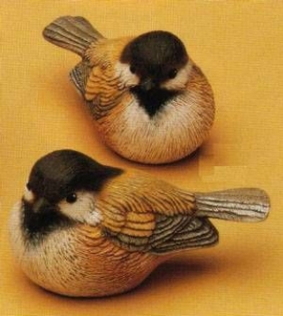RIVERVIEW-Gießform - neu – Vögel im 2er-Set – je 5 x 7,5 cm – USA