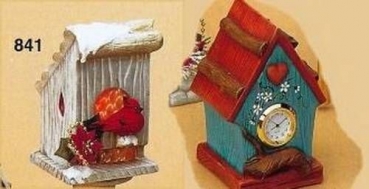 RIVERVIEW-Gießform – neu - Vogelhäuser (2) - je bis 10 x 11,5 cm - USA