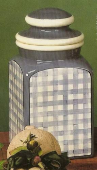 Vorratsdose - extragroß – 27,5 cm hoch – Schrühware
