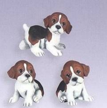 Welpen im 3er-Set – bis 7,6 cm - Schrühware