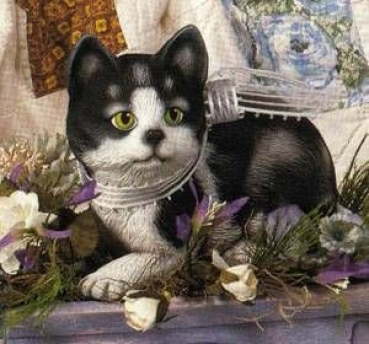 SCIOTO-Gießform - neu – liegende Katze - USA